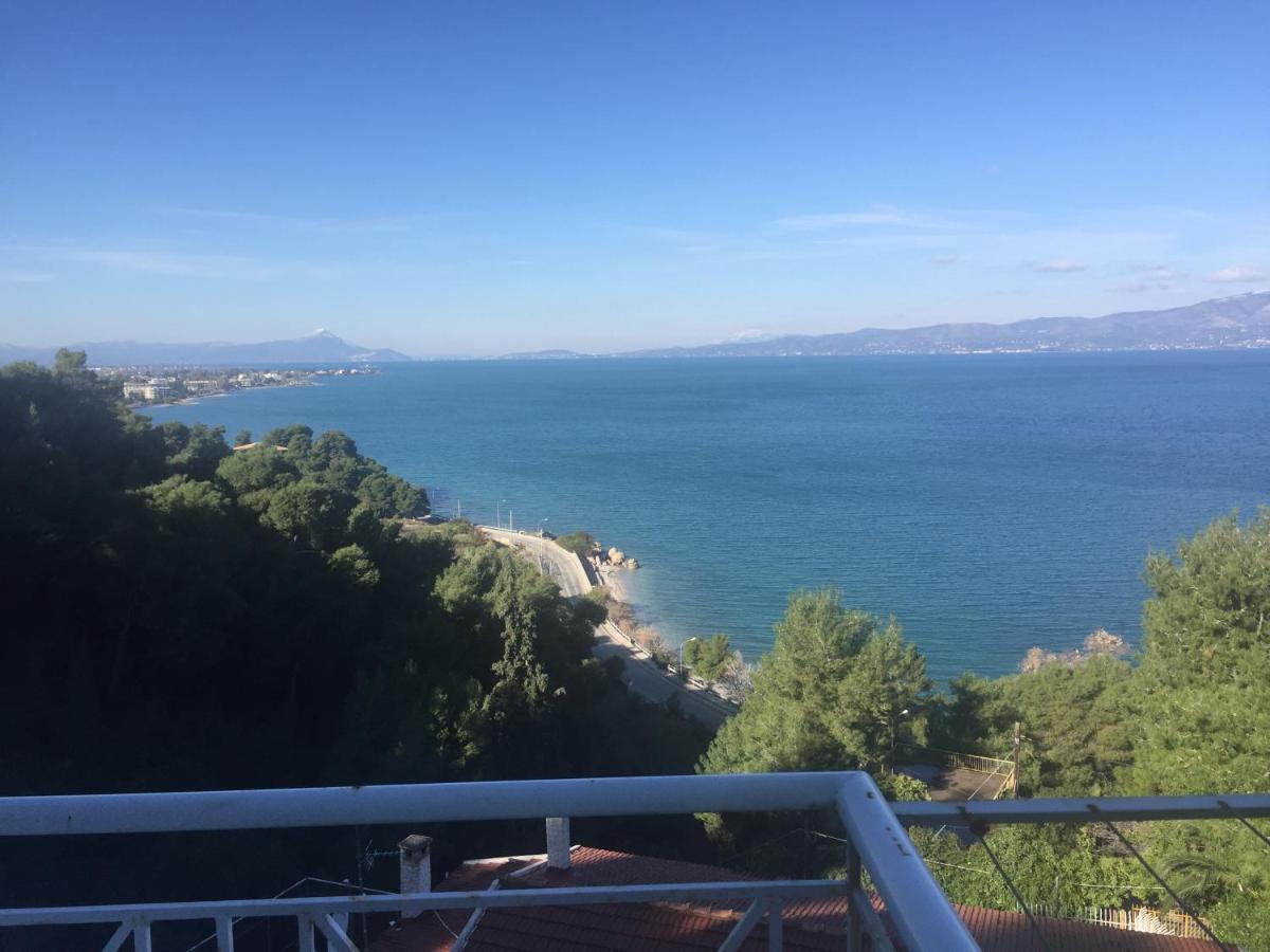 شقة Amfiteatrico Sea View - Kalamos Attiki Markopoulon Oropou المظهر الخارجي الصورة